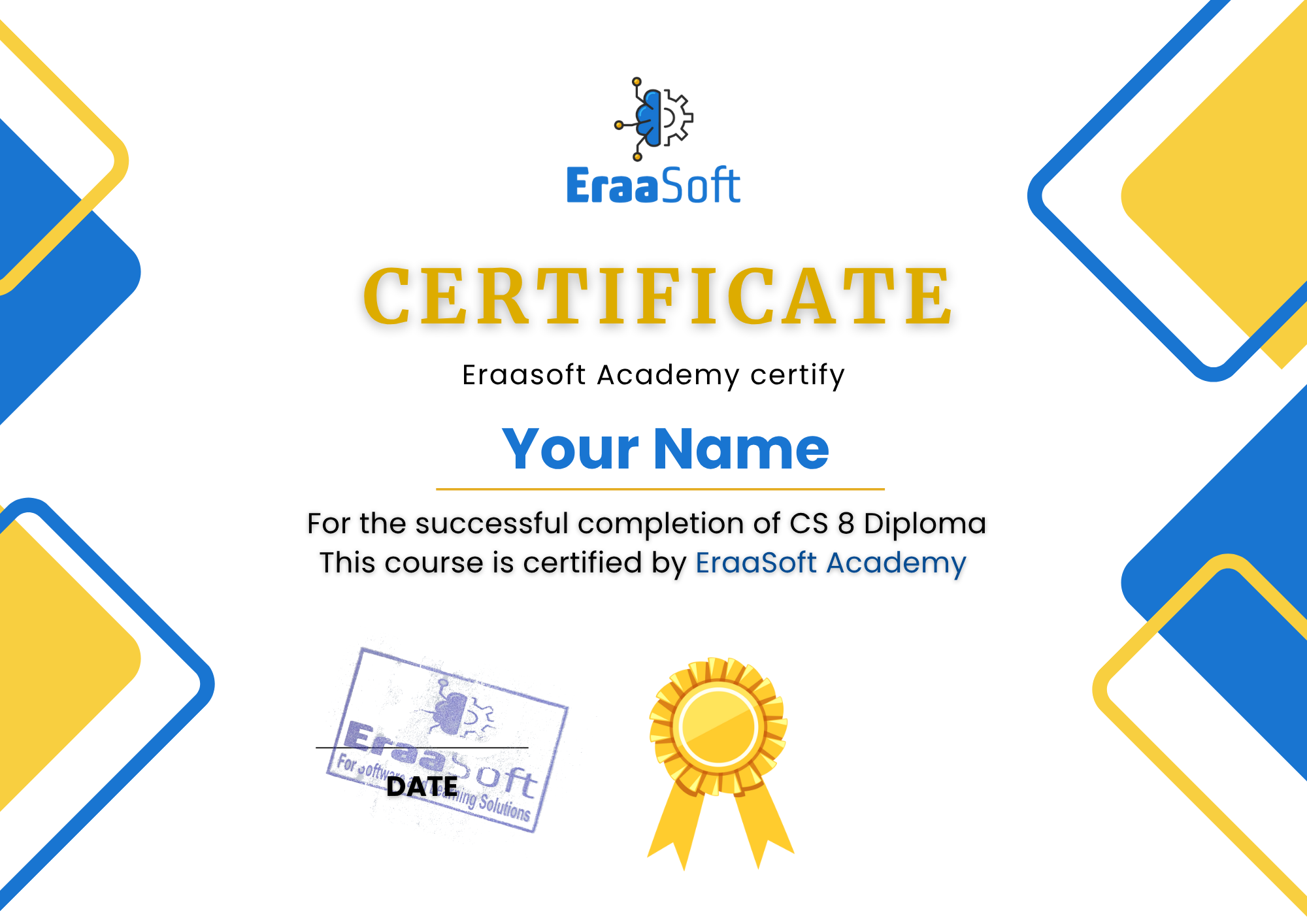 نموذج الشهادة